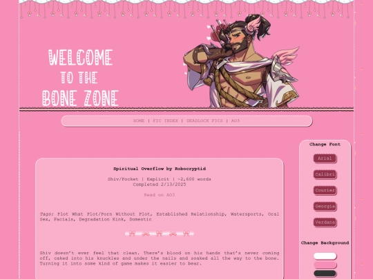 fics/spiritualoverflow screenshot