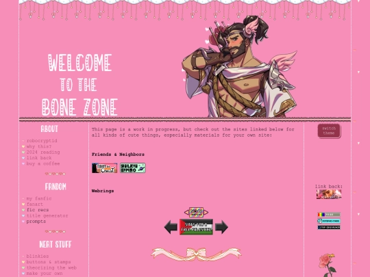 links screenshot