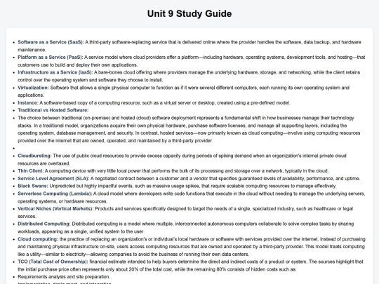 studyguideunit9 screenshot