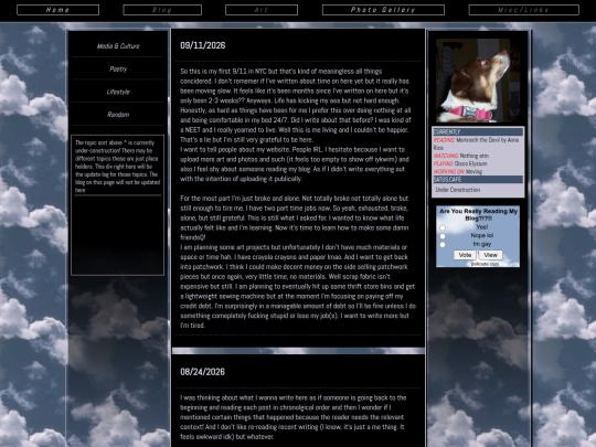 blog screenshot