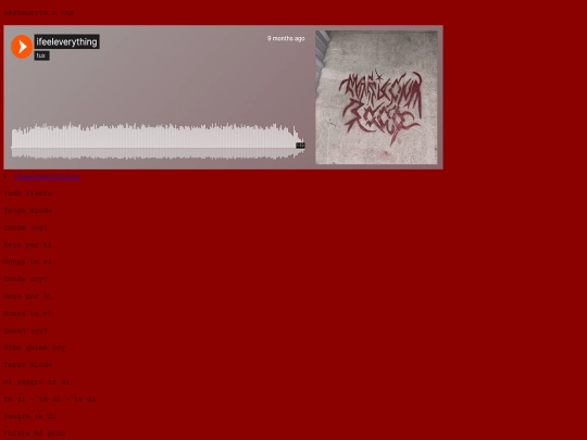 musicatriste screenshot