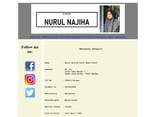 personal screenshot