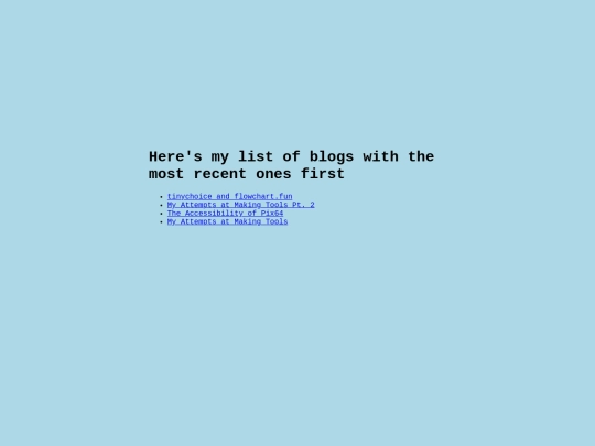 blogs screenshot