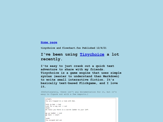 tinychoice-and-ff/tinyflow screenshot