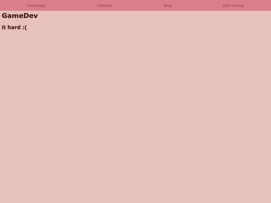interests/gamedev screenshot