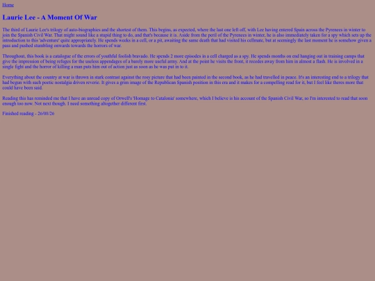 BooksRead/AMomentOfWar screenshot