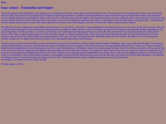 BooksRead/FoundationAndEmpire screenshot
