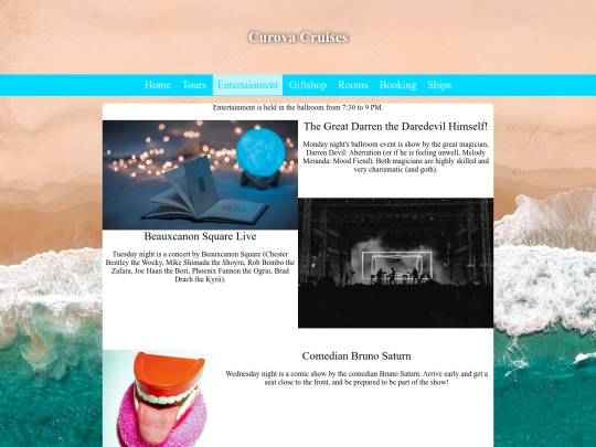 entertainment screenshot