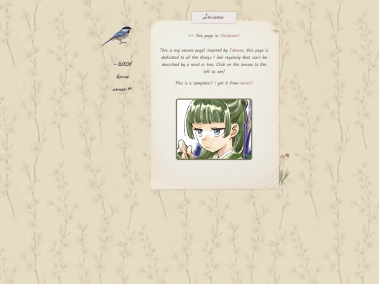 senses screenshot