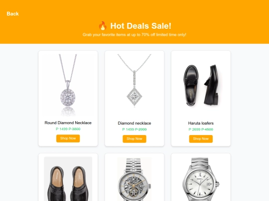 hotdeals screenshot