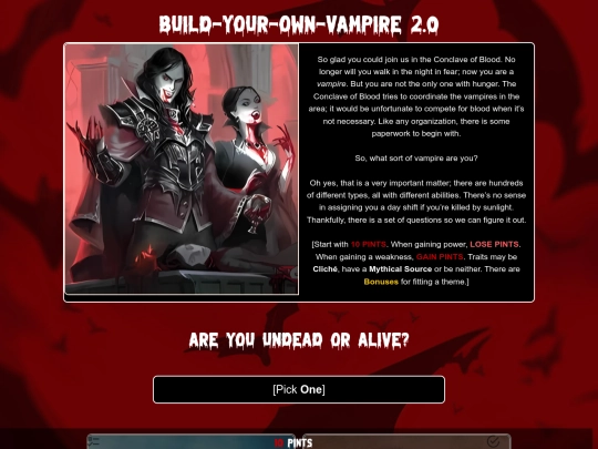 Build Your Own Vampire screenshot