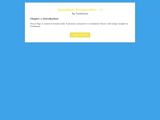 PageA screenshot