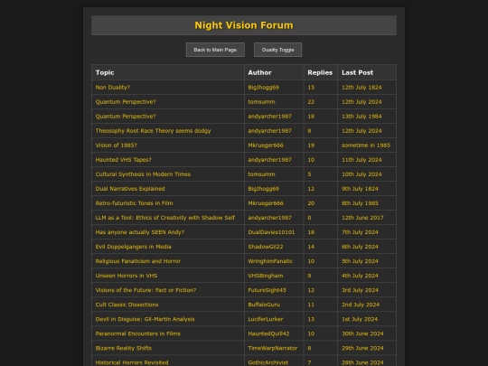 forum screenshot