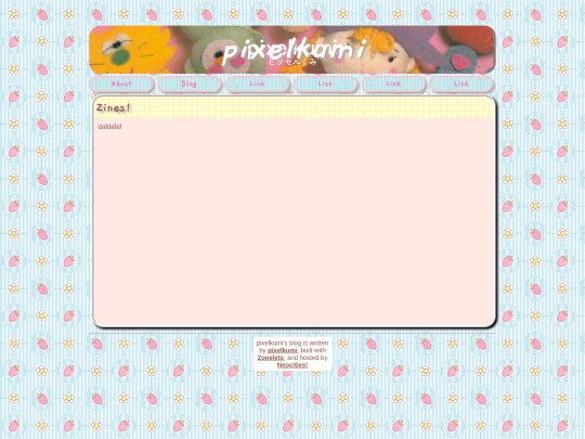 zines screenshot