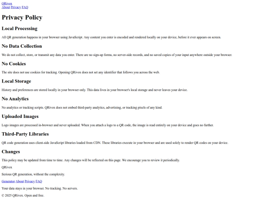 privacy screenshot