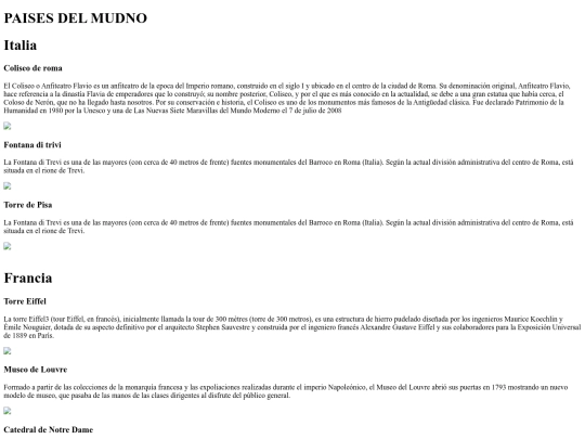 paises screenshot