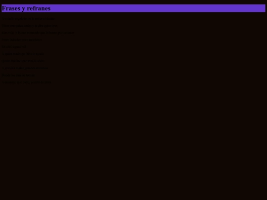 refranes screenshot