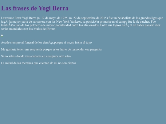 yogi berra screenshot