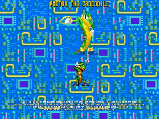 chaotix/vector screenshot