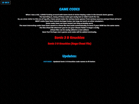 codes screenshot