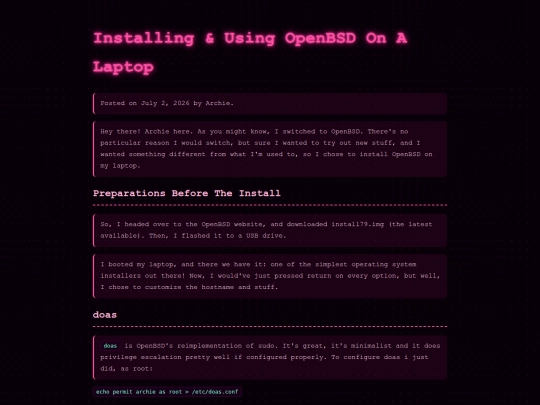 blog/openbsd screenshot