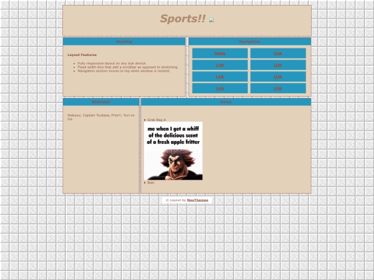 anime/sports screenshot