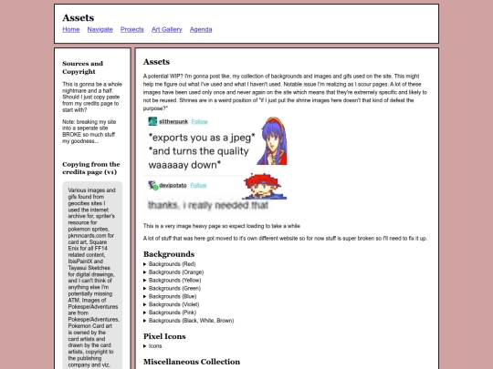 assets screenshot