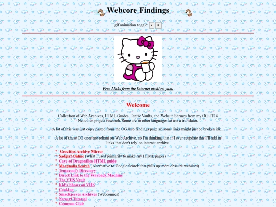 findings/oldcore screenshot