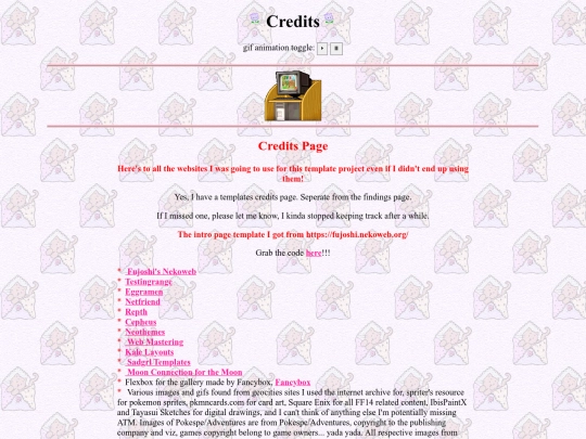 resources screenshot