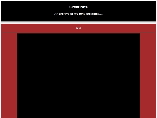 creations screenshot