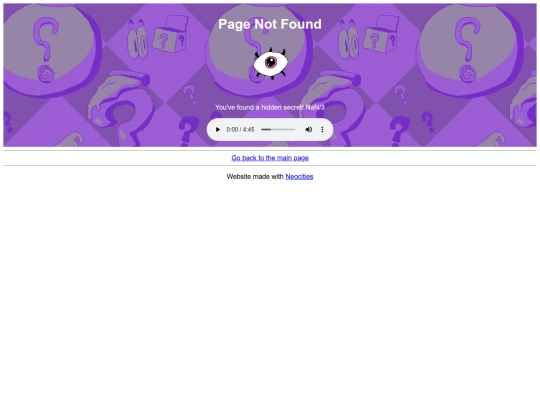 not_found screenshot