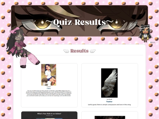 OCs/Emilly/Quizzes screenshot
