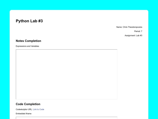 python/pythonLab3 screenshot
