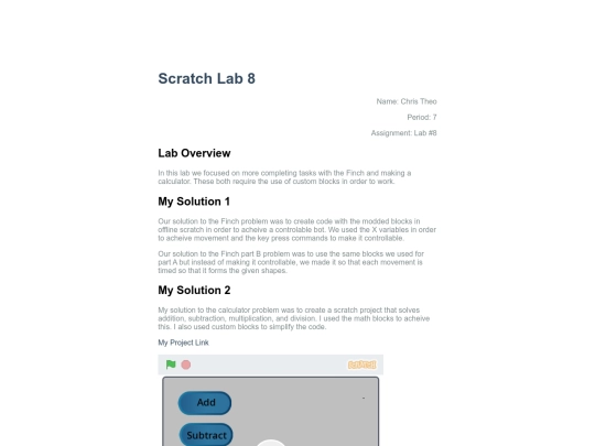 scratchLab8 screenshot