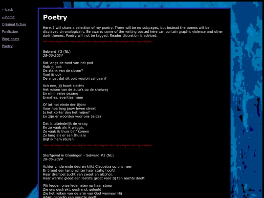 poetry screenshot