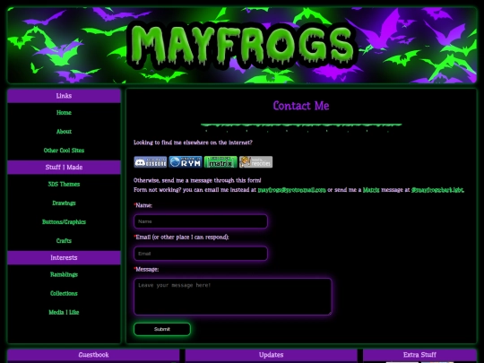 contact screenshot
