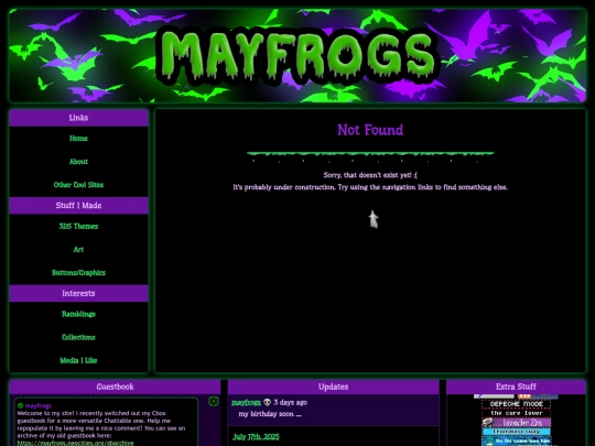 not_found screenshot