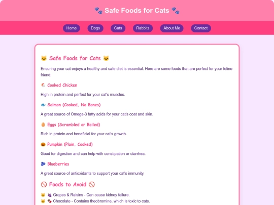 cats screenshot