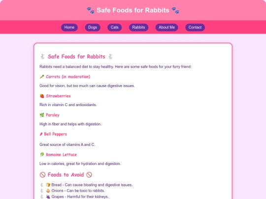 rabbits screenshot