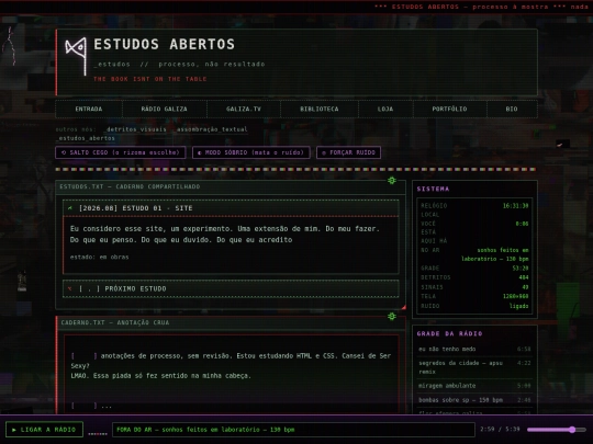 estudos screenshot