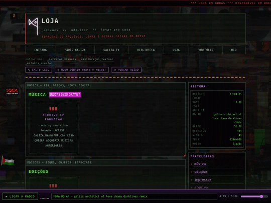 loja screenshot