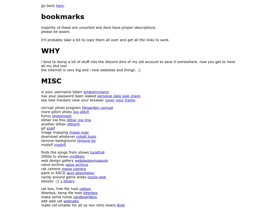 bookmark screenshot