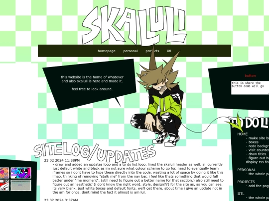 homepage screenshot