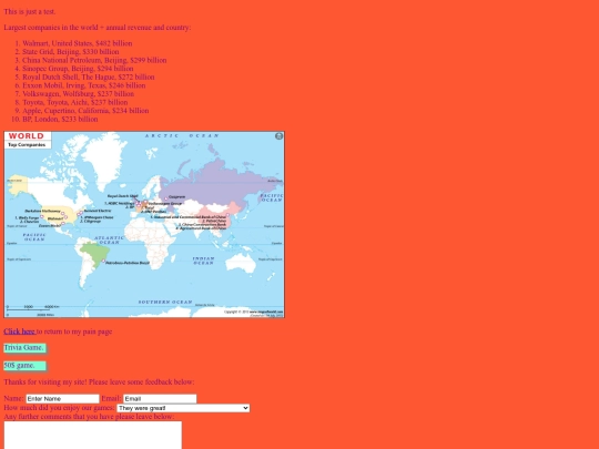 trivia screenshot