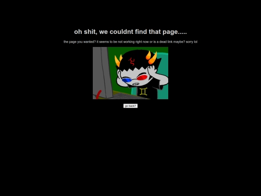 not_found screenshot