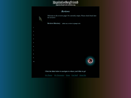 reviews screenshot