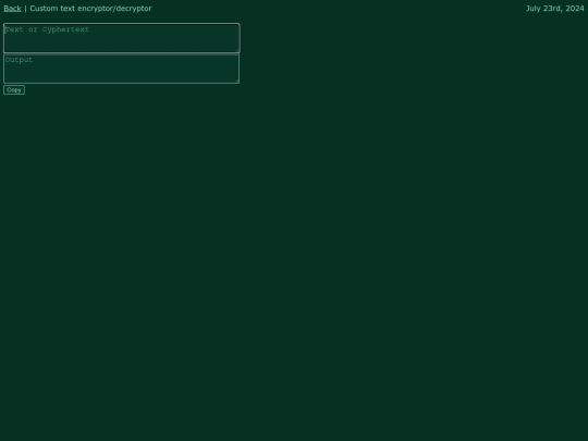 javascript/encrypt2 screenshot