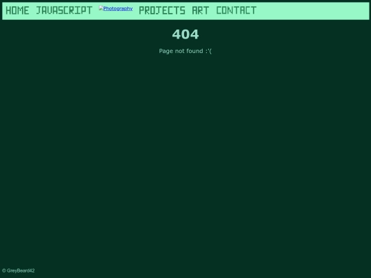 not_found screenshot
