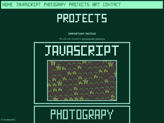 projects screenshot