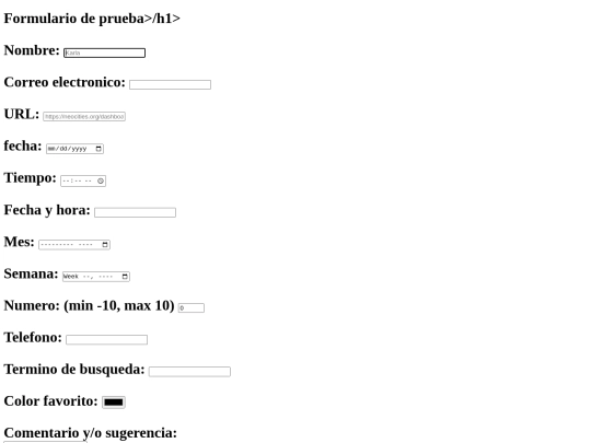 formulario Karla screenshot